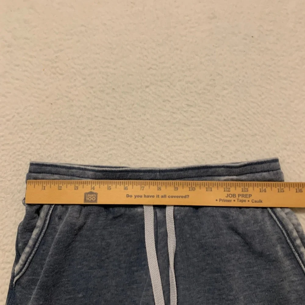 Saturday Sunday Anthropologie Jogger Sweatpants Womens S Lounge Blue Acid Wash